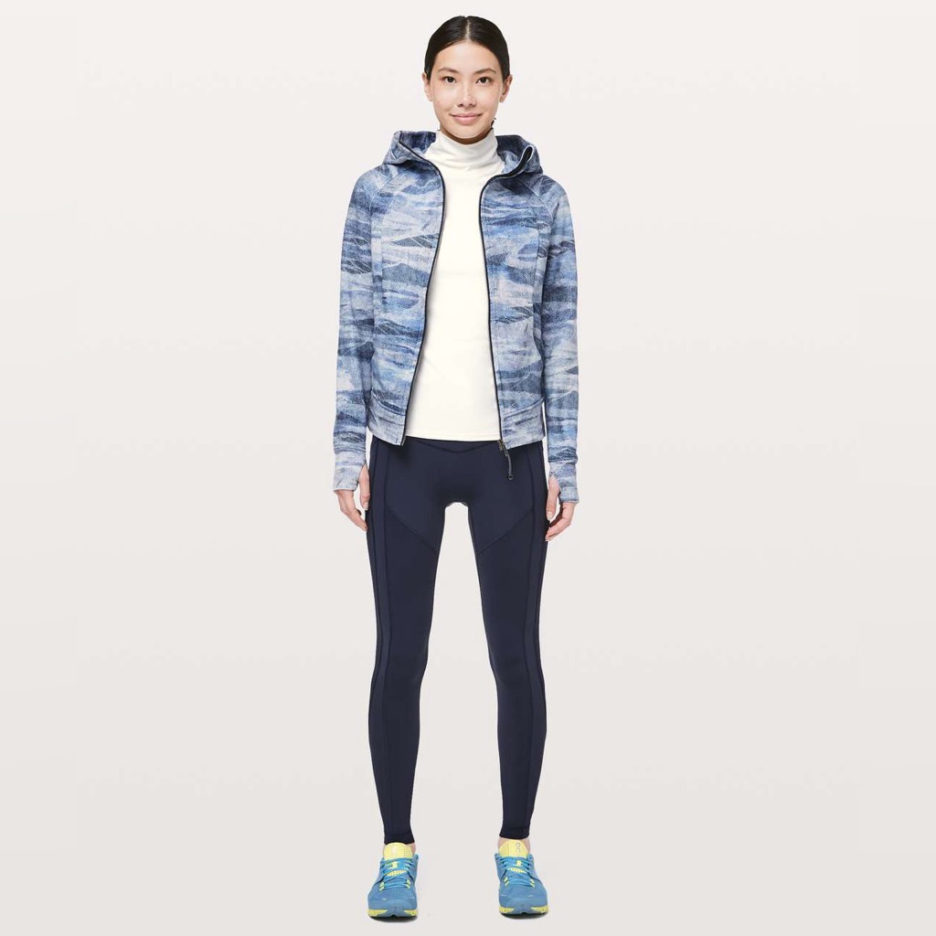 Lululemon Scuba Hoodie *Light Cotton Fleece Mesh Scape Multi